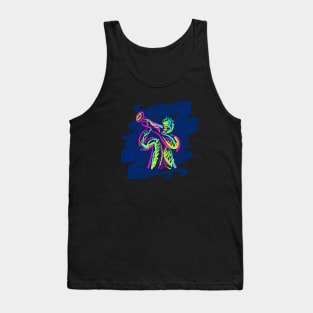 Musician Trumpet Player Artistic Style Tank Top